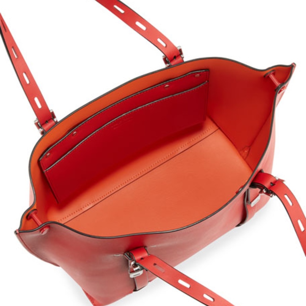 NWT $395 Rag & Bone Mini Field Tote in Red! - Picture 5 of 5